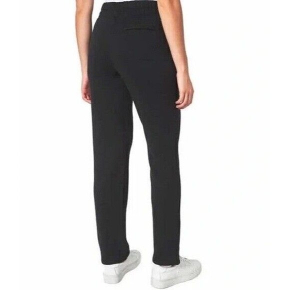NWT Fleece Straight Leg Pants | Black | MONDETTA - Picture 3 of 3